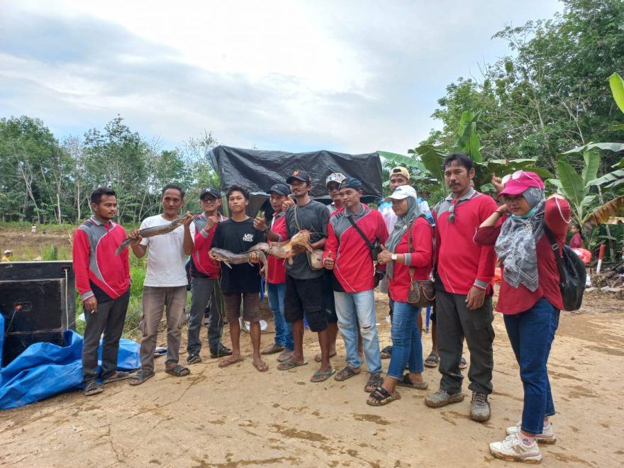 KEGIATAN LOMBA MANCING DESA MAKMUR JAYA